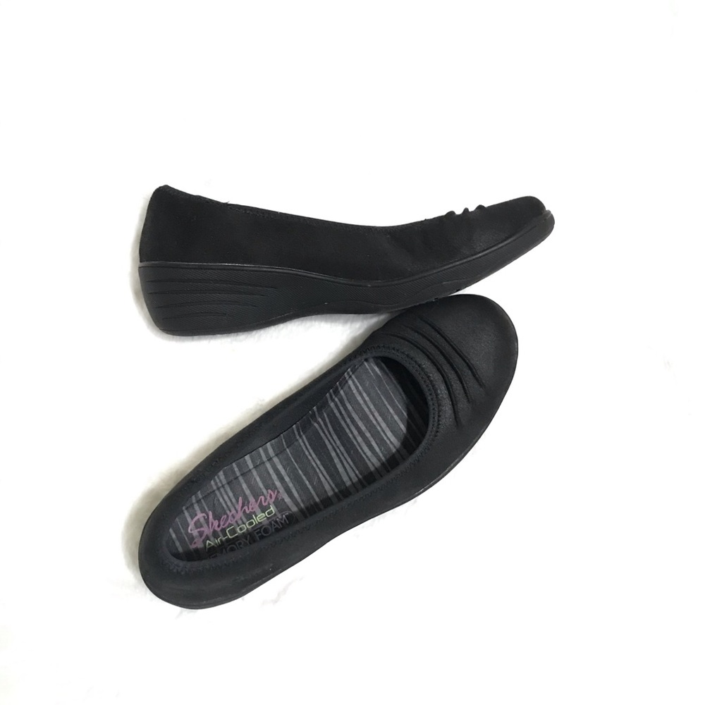 Sketchers Air-Cooled Memory Foam Ballet Slide•Ons